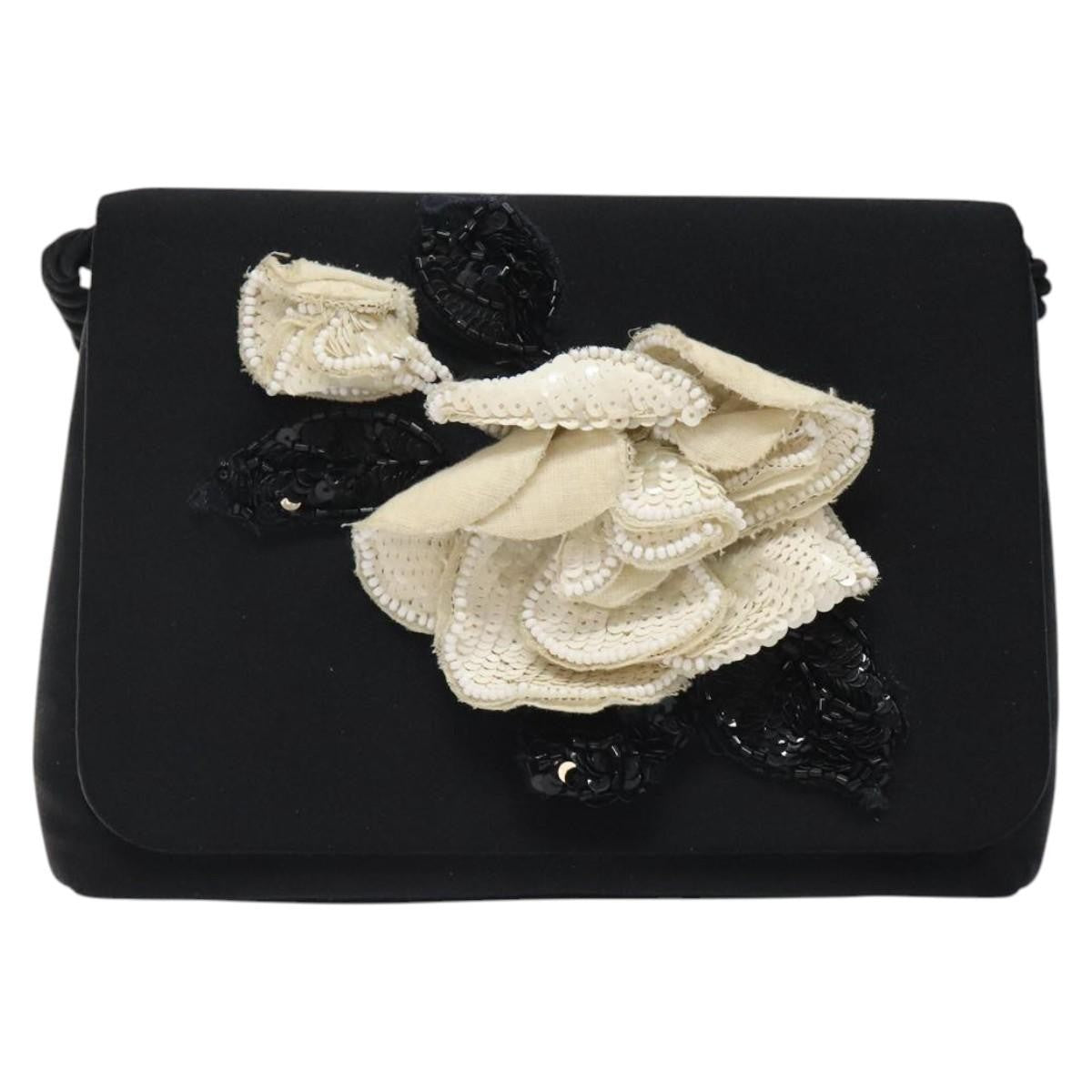 Chanel Camellia Clutch Bag Silk Product Image