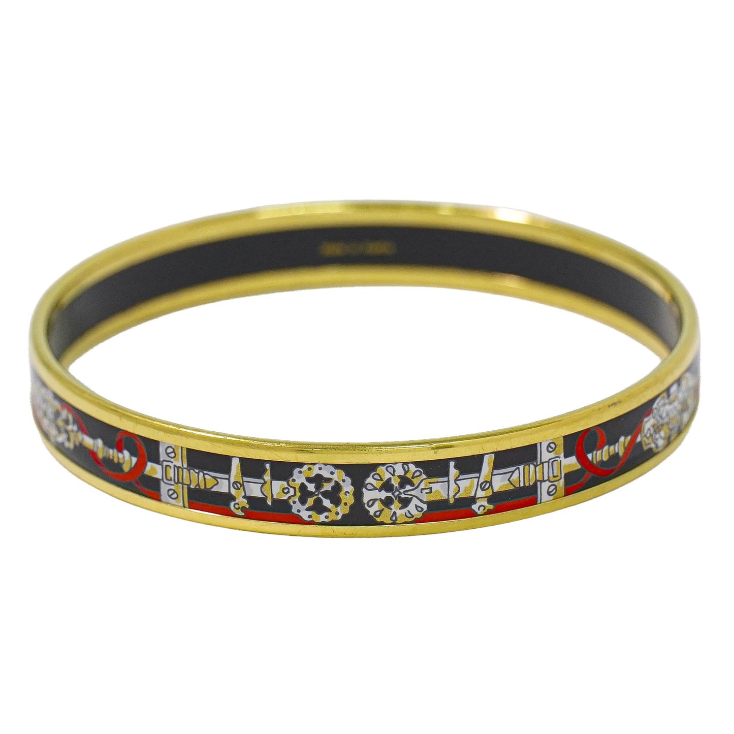 Hermes Enamel Bracelet Metal and enamel PM