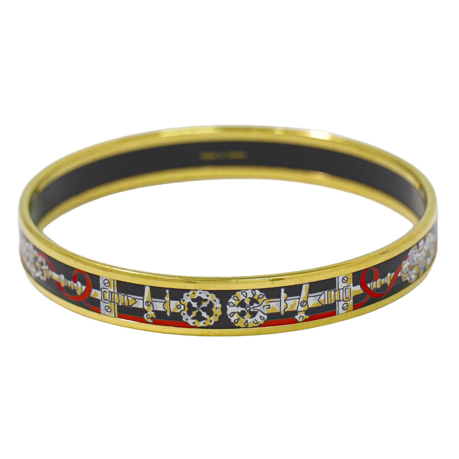 Hermes Enamel Bracelet Metal and enamel PM