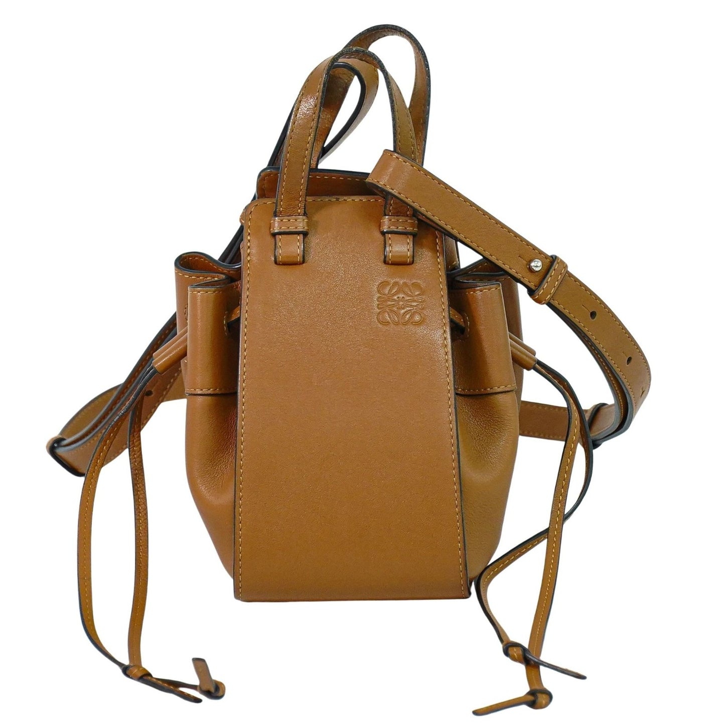 Loewe Hammock Drawstring Bag Leather Medium