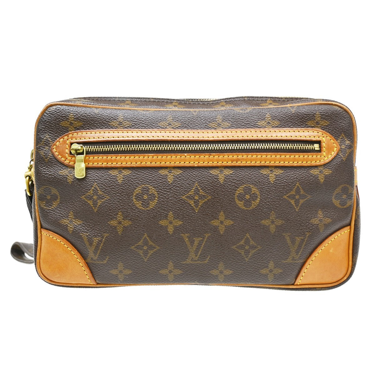 Louis Vuitton Marly Dragonne Clutch Monogram Canvas GM