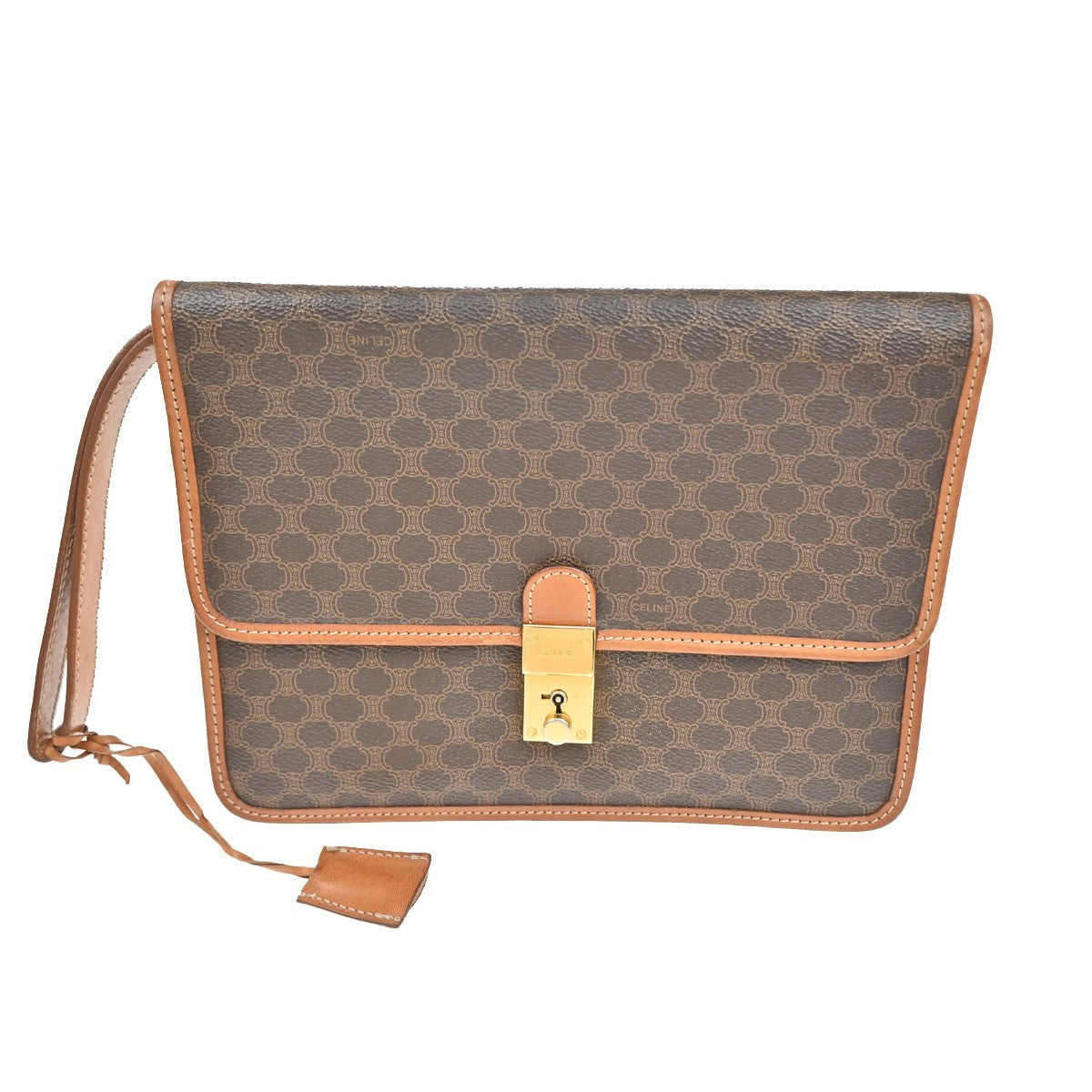 Celine Macadam Pochette Canvas and Leather Product Image