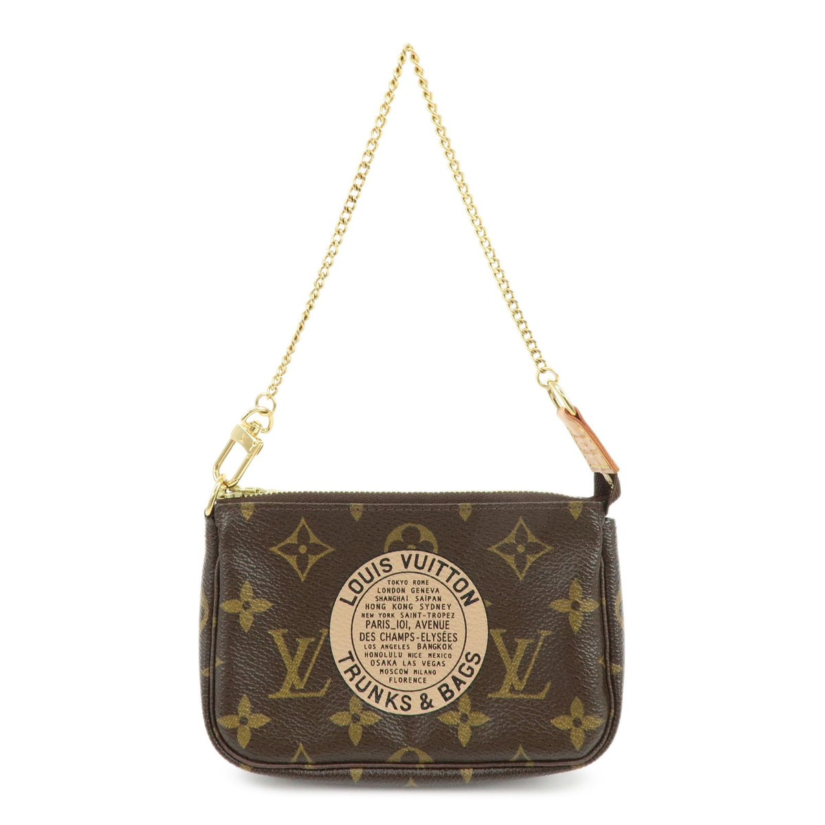 Louis Vuitton Pochette Accessoires Limited Edition Monogram Canvas Mini
