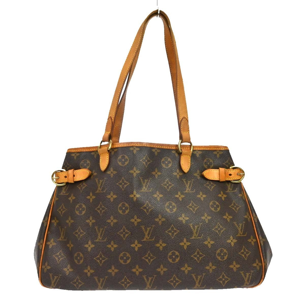 Louis Vuitton Batignolles Handbag Monogram Canvas Horizontal