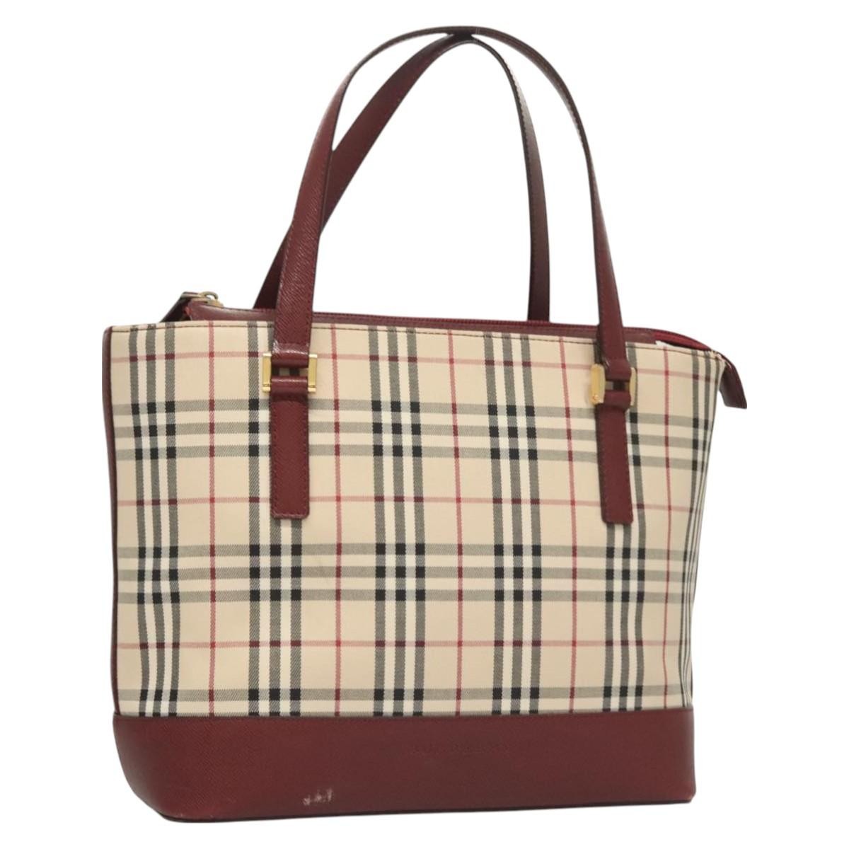 Burberry Nova Check Nova Check Canvas and leather Product Image
