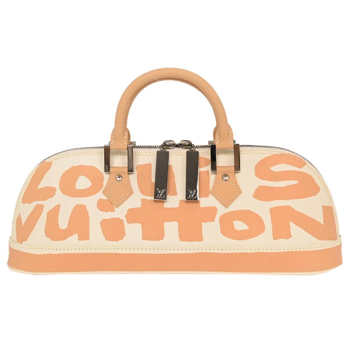 Louis Vuitton Alma Handbag Limited Edition Graffiti Leather Horizontal