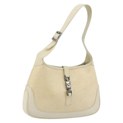 Gucci Vintage Jackie Shoulder Bag Canvas and Leather Product Image