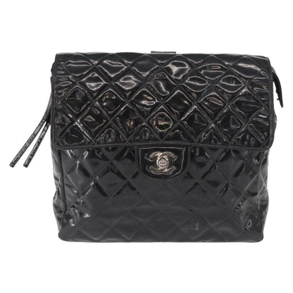 Chanel Vintage Square Flap Backpack Enamel Product Image