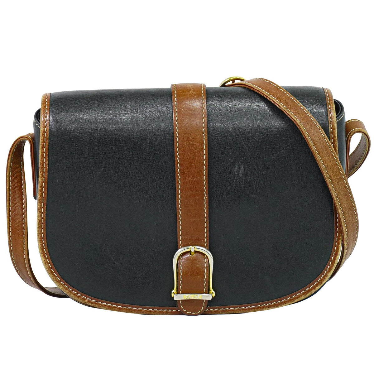 Celine Flap Shoulder Leather Product Image