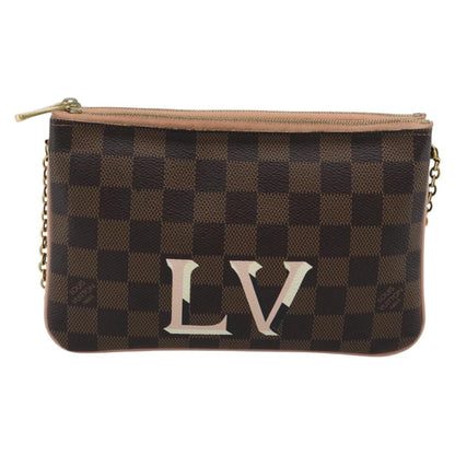 Louis Vuitton Double Zip Pochette Damier Ebene Product Image