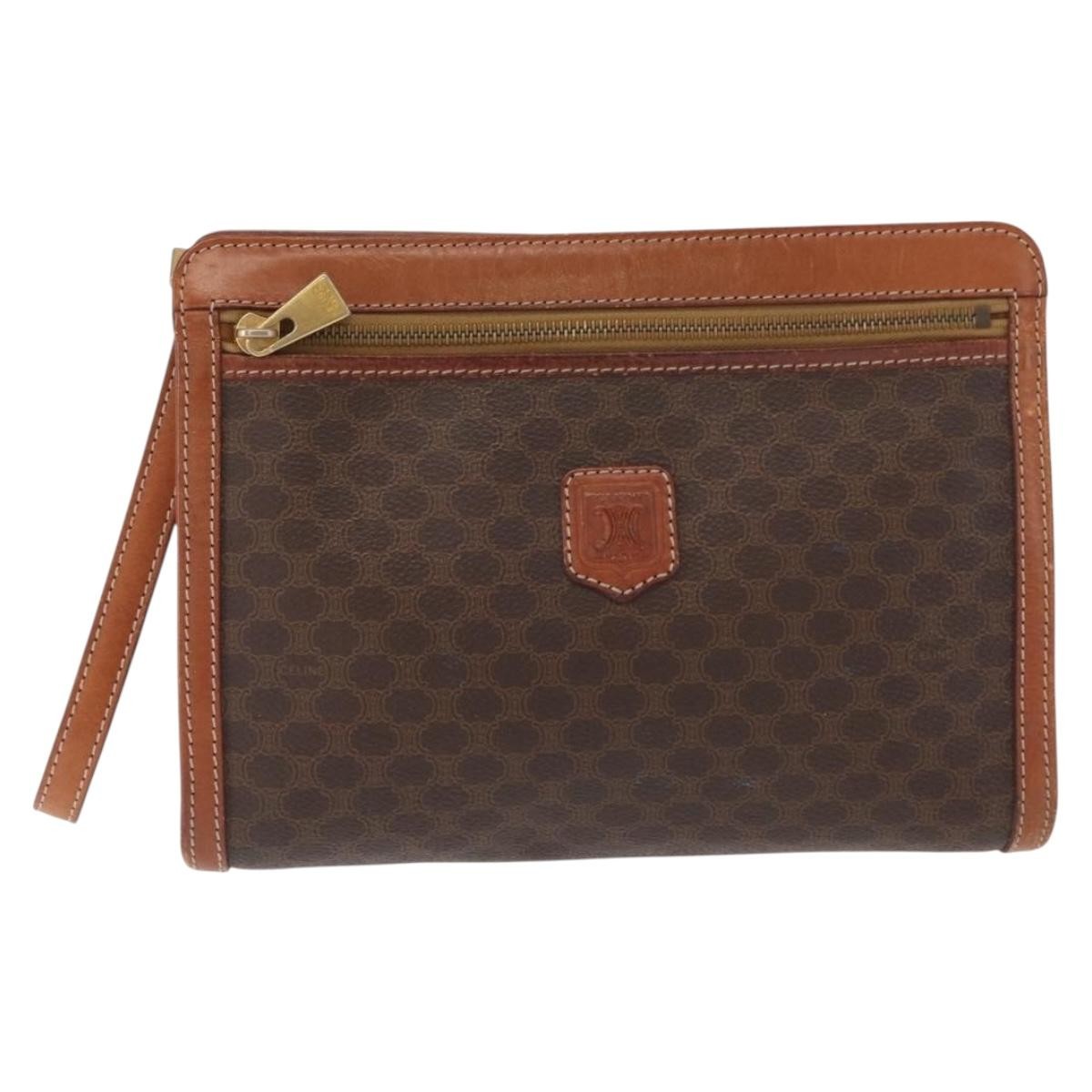 Celine Macadam Pochette Canvas and Leather Product Image