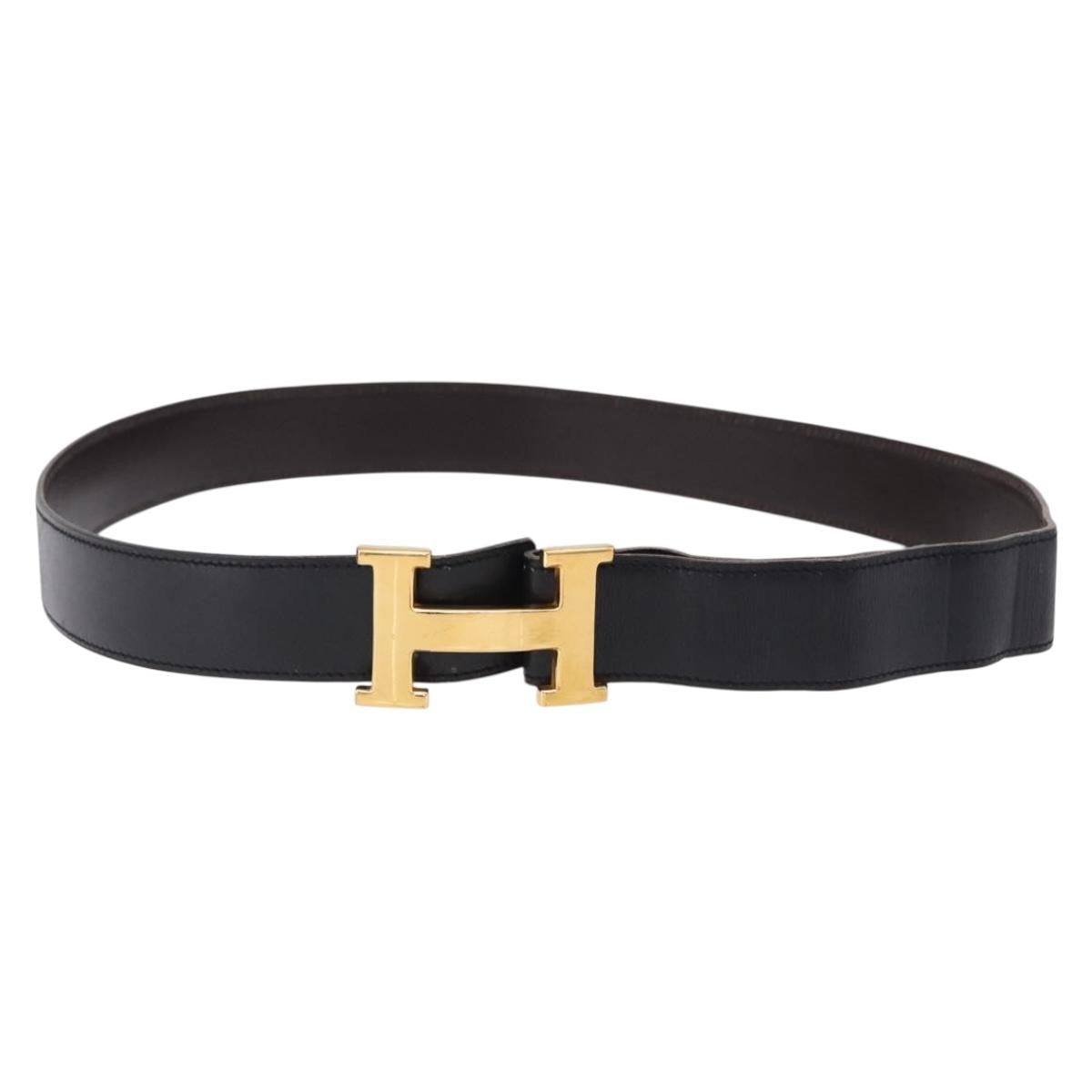 Hermes Constance Reversible Belt Leather Medium