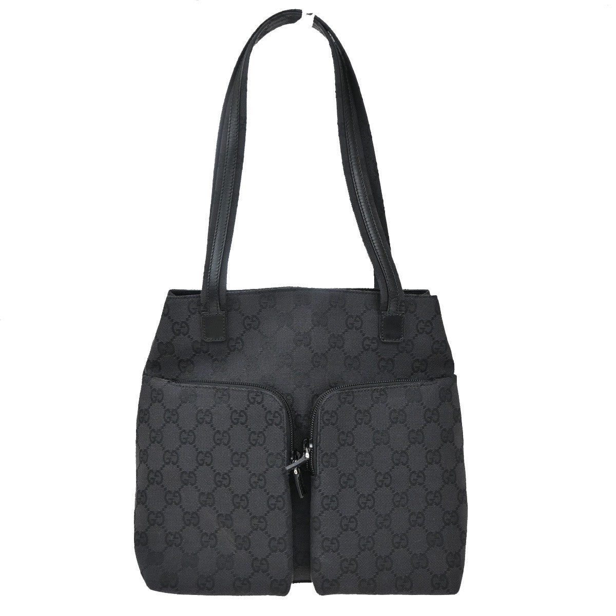 Gucci Double Pocket Tote GG Canvas Small