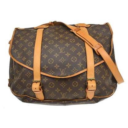 Louis Vuitton Saumur Handbag Monogram Canvas 43