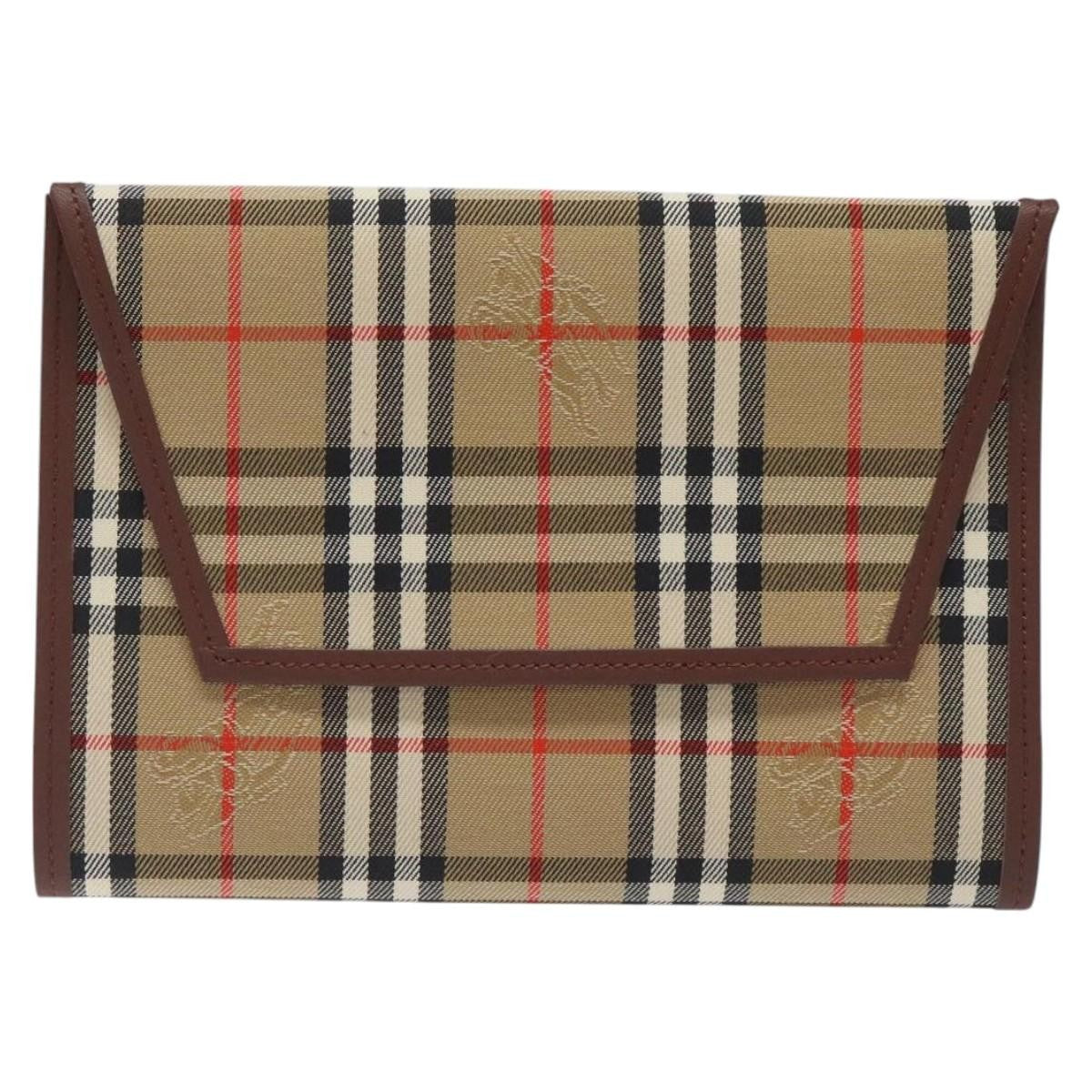 Burberry Nova check Pochette Canvas Product Image
