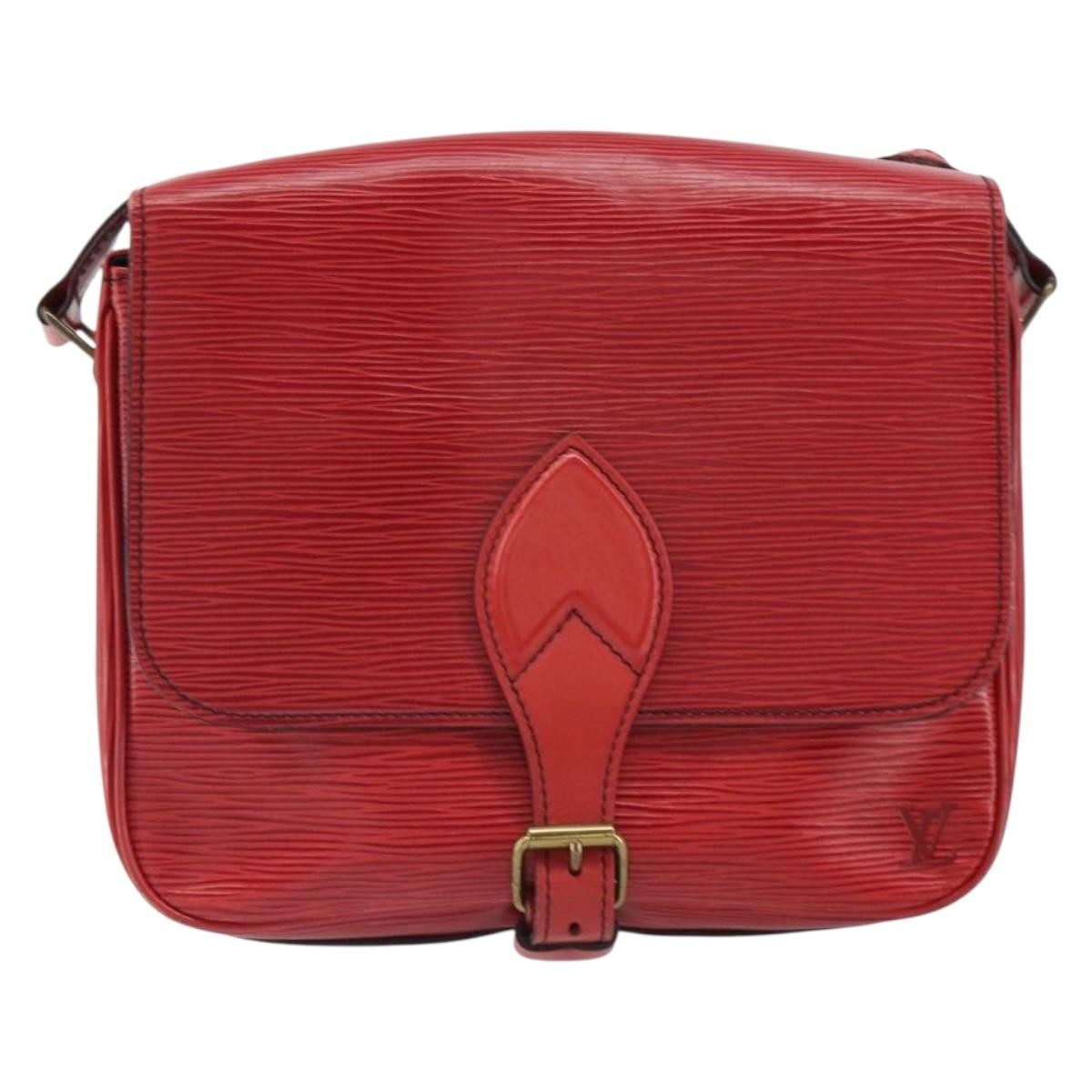 Louis Vuitton Cartouchiere Handbag Epi Leather MM