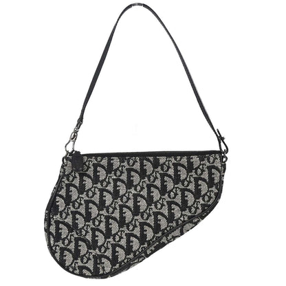 Christian Dior Vintage Saddle Diorissimo Canvas Mini