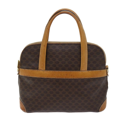 Celine Vintage Macadam Handbag Canvas and Leather Product Image