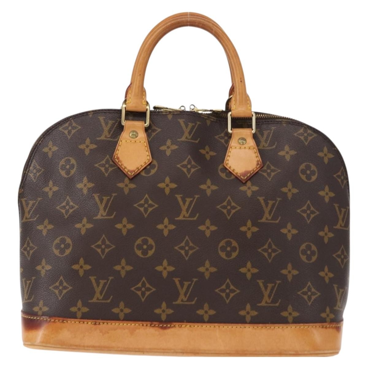 Louis Vuitton Alma Handbag Monogram Canvas PM