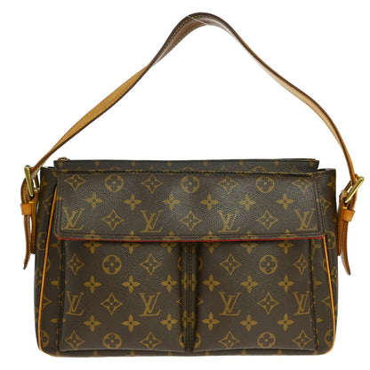 Louis Vuitton Viva Cite Handbag Monogram Canvas GM