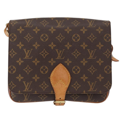 Louis Vuitton Cartouchiere Handbag Monogram Canvas GM