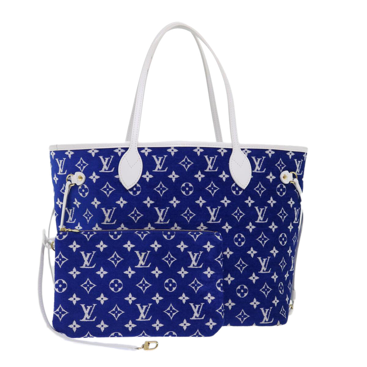 Louis Vuitton Neverfull NM Tote LV Match Monogram Jacquard Velvet MM
