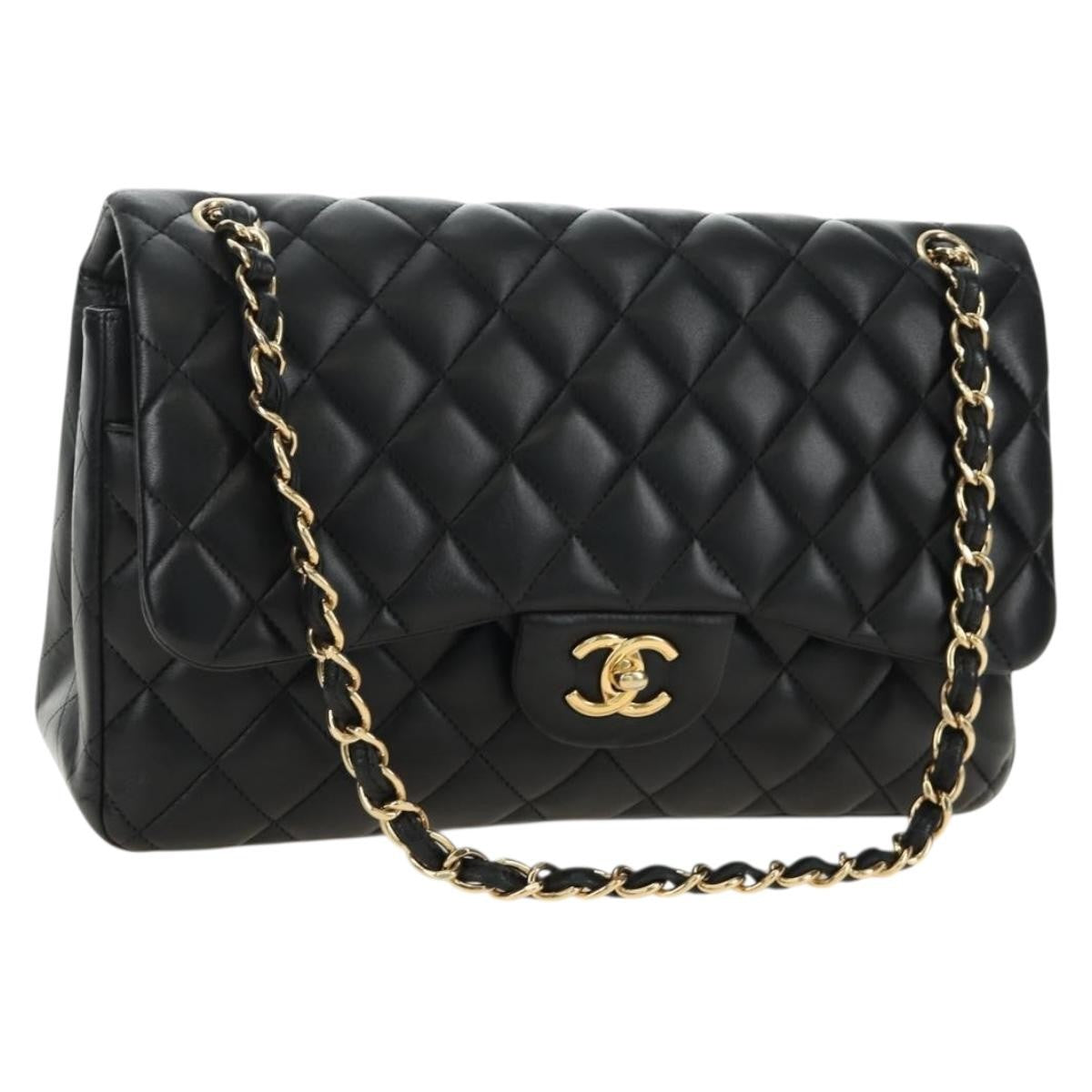Chanel Timeless - Classic Double Flap Leather Jumbo