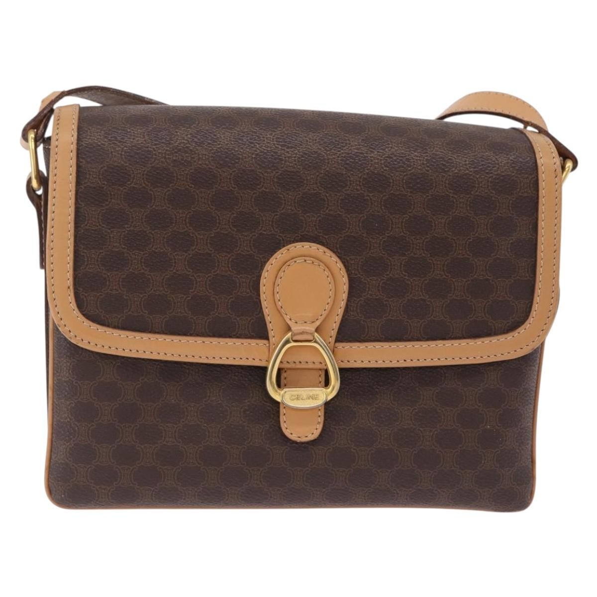 Celine Macadam Shoulder Canvas Medium