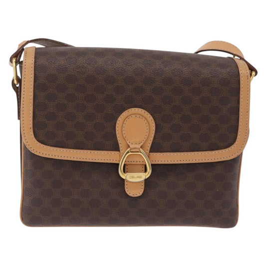 Celine Macadam Shoulder Canvas Medium