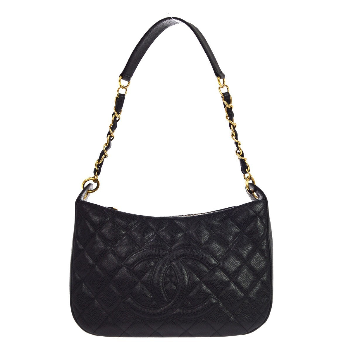 Chanel Timeless CC Chain Quilted Caviar Medium