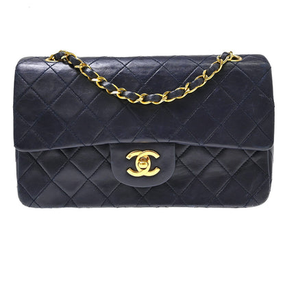 Chanel Vintage Classic Double Flap Quilted Lambskin Medium