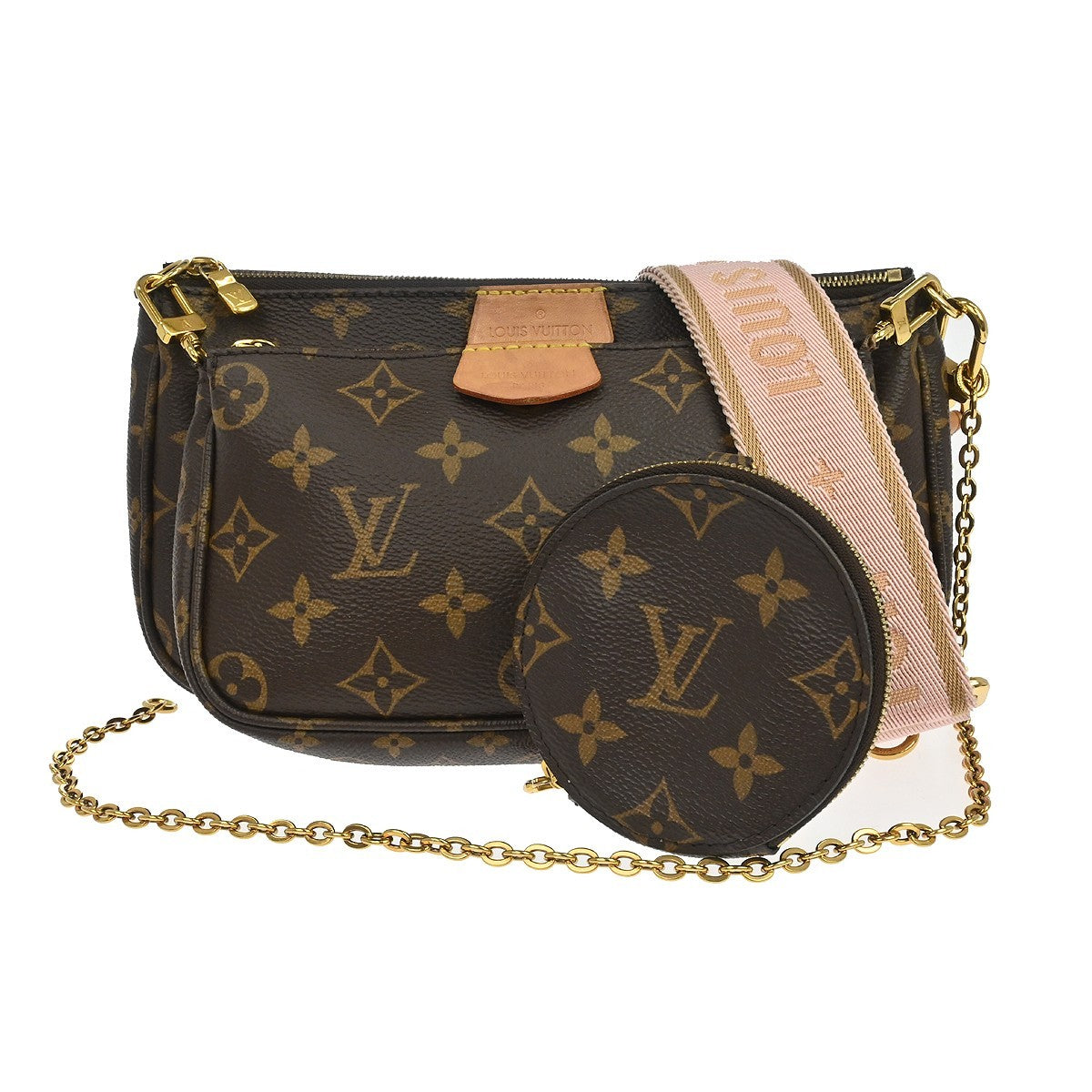 Louis Vuitton Multi Pochette Accessoires Monogram Canvas Small