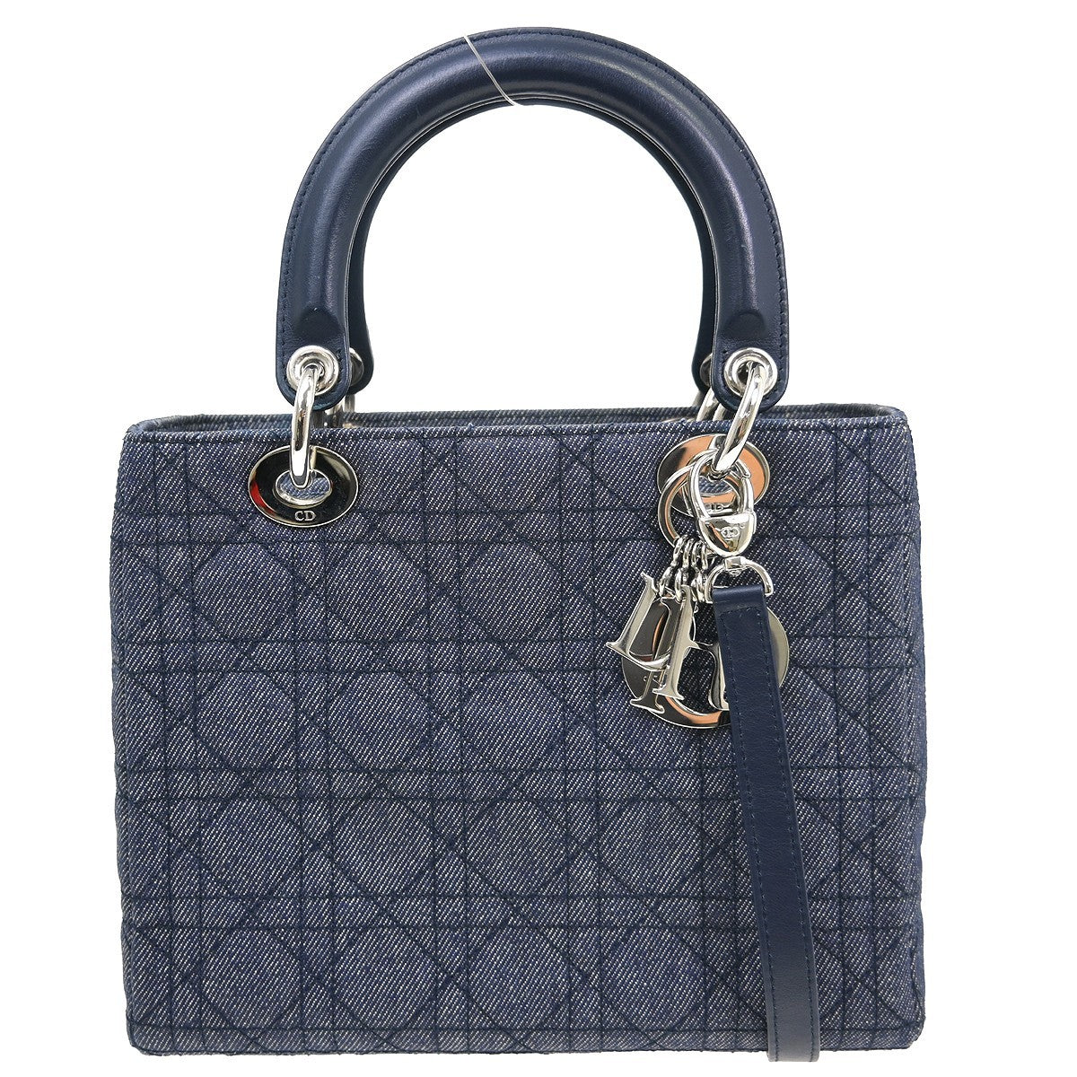 Christian Dior Lady Dior Bag Denim Medium