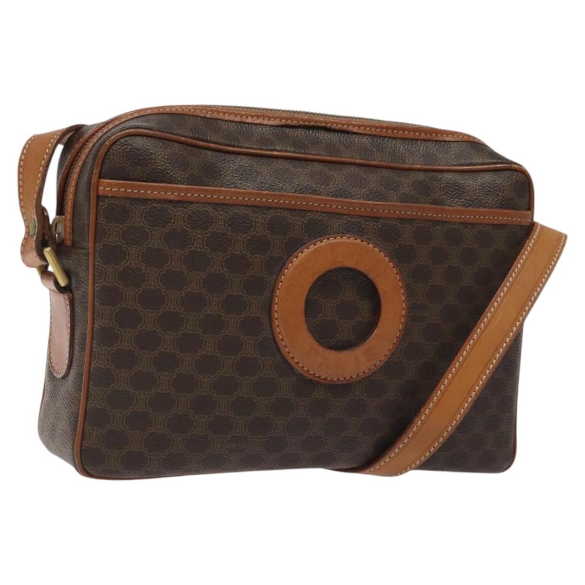 Celine Vintage Macadam Canvas and Leather Product Image