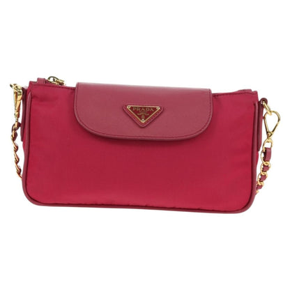 Prada Chain Tessuto and Saffiano Leather Small