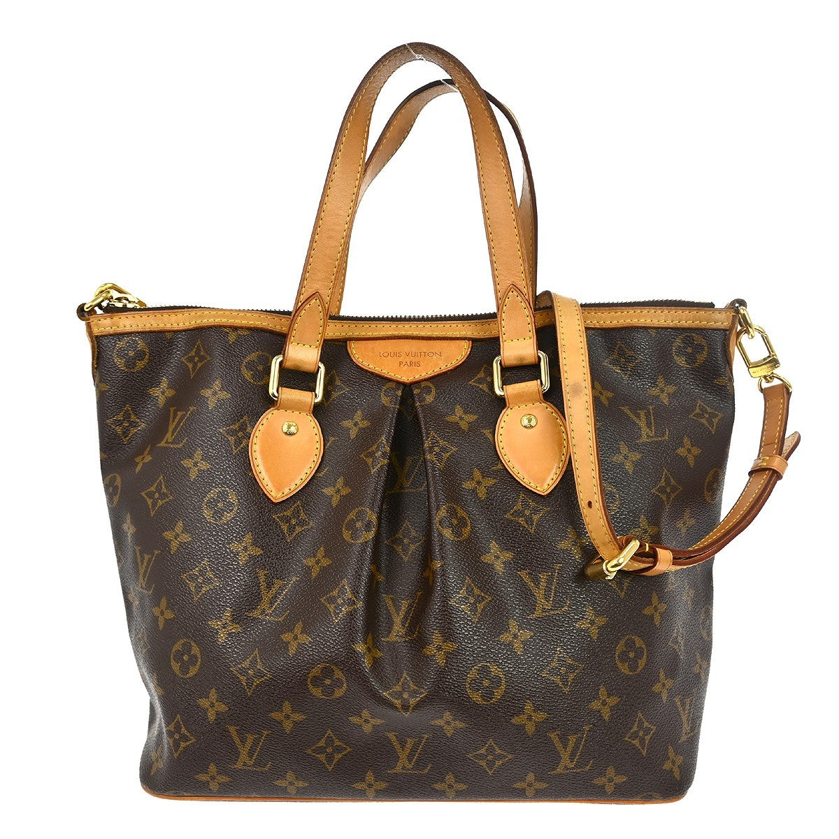 Louis Vuitton Palermo Handbag Monogram Canvas PM