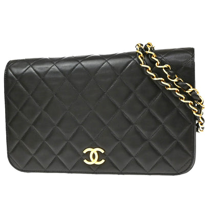 Chanel CC Full Flap Wallet on Chain Quilted Caviar Product Image