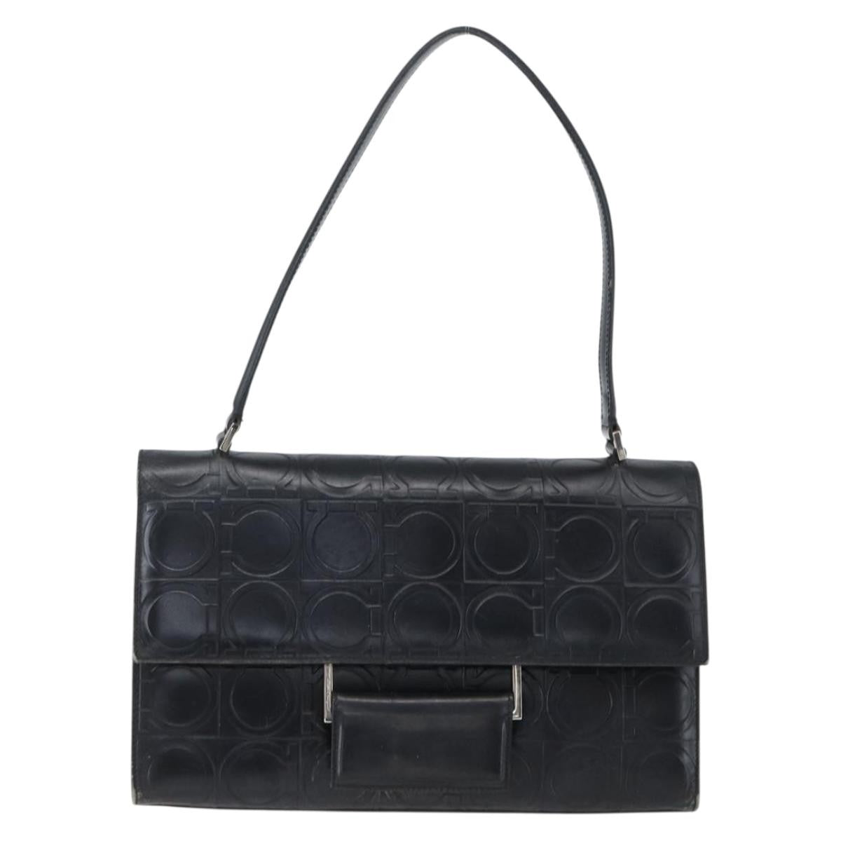 Salvatore Ferragamo Gancini handbag Leather Product Image