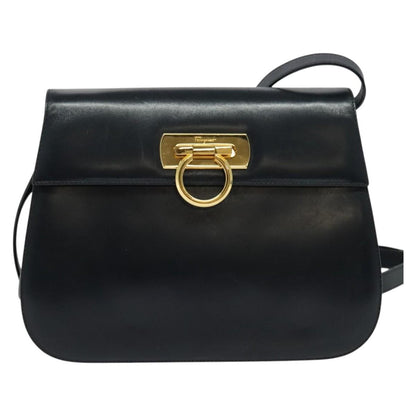 Salvatore Ferragamo Gancini Shoulder Bag Leather Product Image