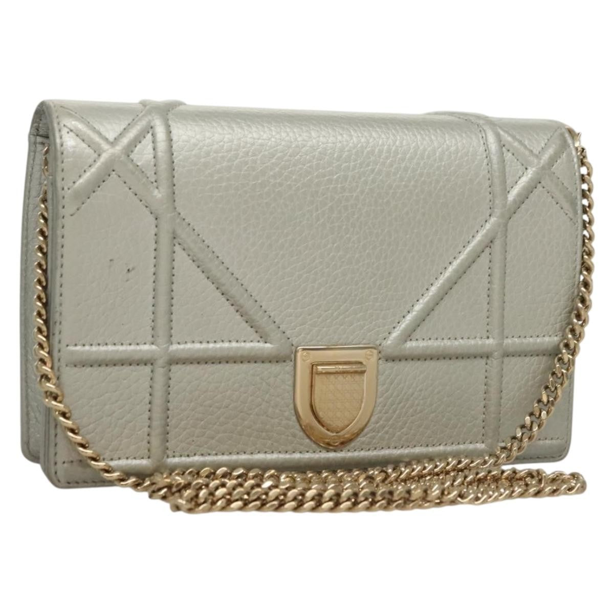 Christian Dior Diorama Wallet on Chain Leather Product Image