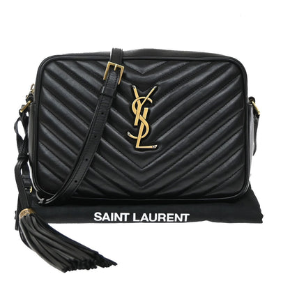 Saint Laurent Lou Camera Matelasse Chevron Leather Small