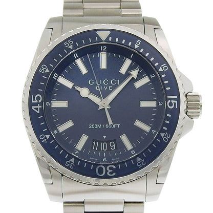 Gucci Dive 200M Quartz Stainless Steel 45