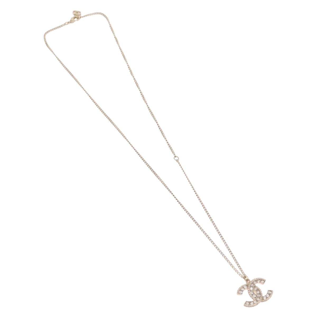 Chanel Multi-Logo Engraved CC Pendant Metal with Crystals Product Image