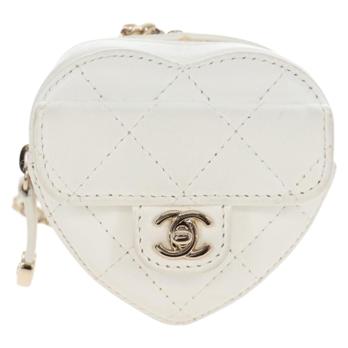 Chanel CC in Love Heart Quilted Lambskin small