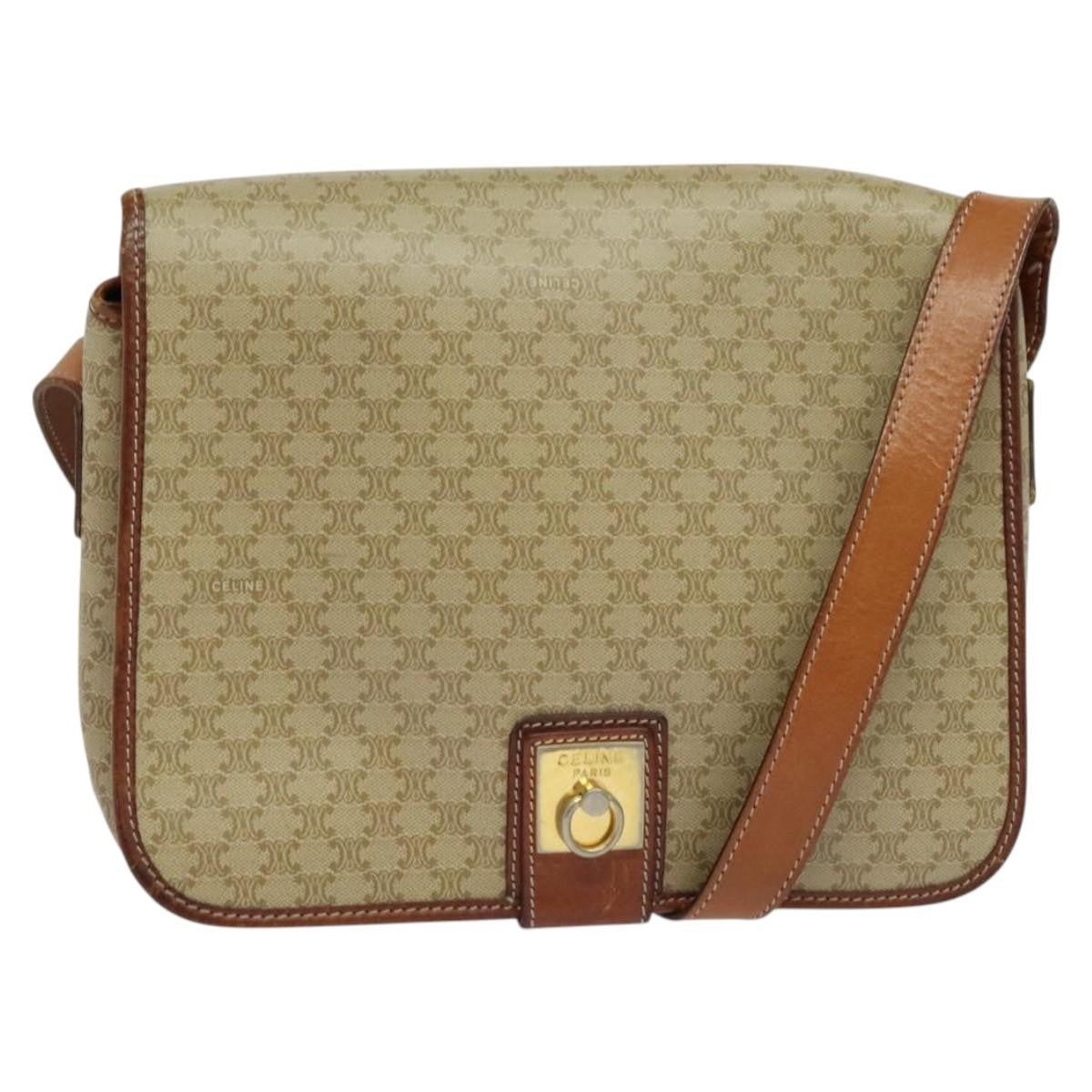 Celine Vintage Macadam Canvas and Leather Product Image
