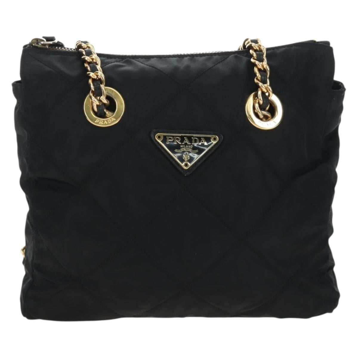 Prada Re-Edition 1995 Chain Tote Quilted Re-Nylon Small