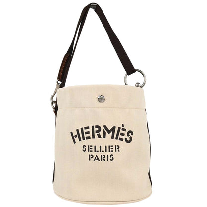 Hermes Grooming Handbag Canvas Product Image