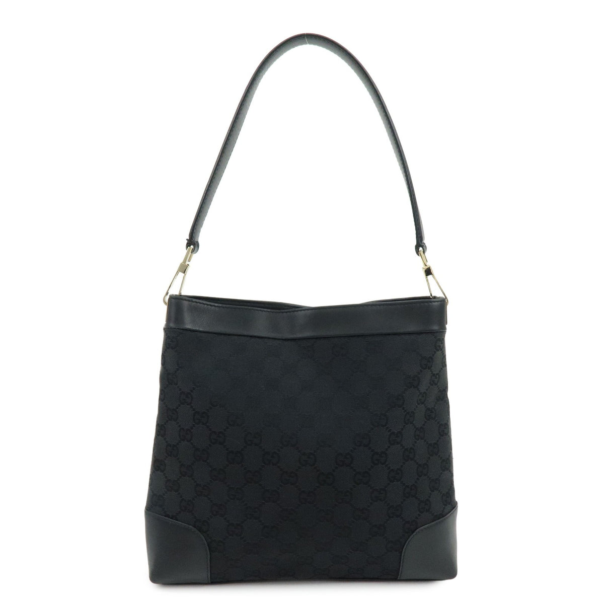 Gucci Gucci GG Canvas North-South Tote GG Canvas and Leather Medium