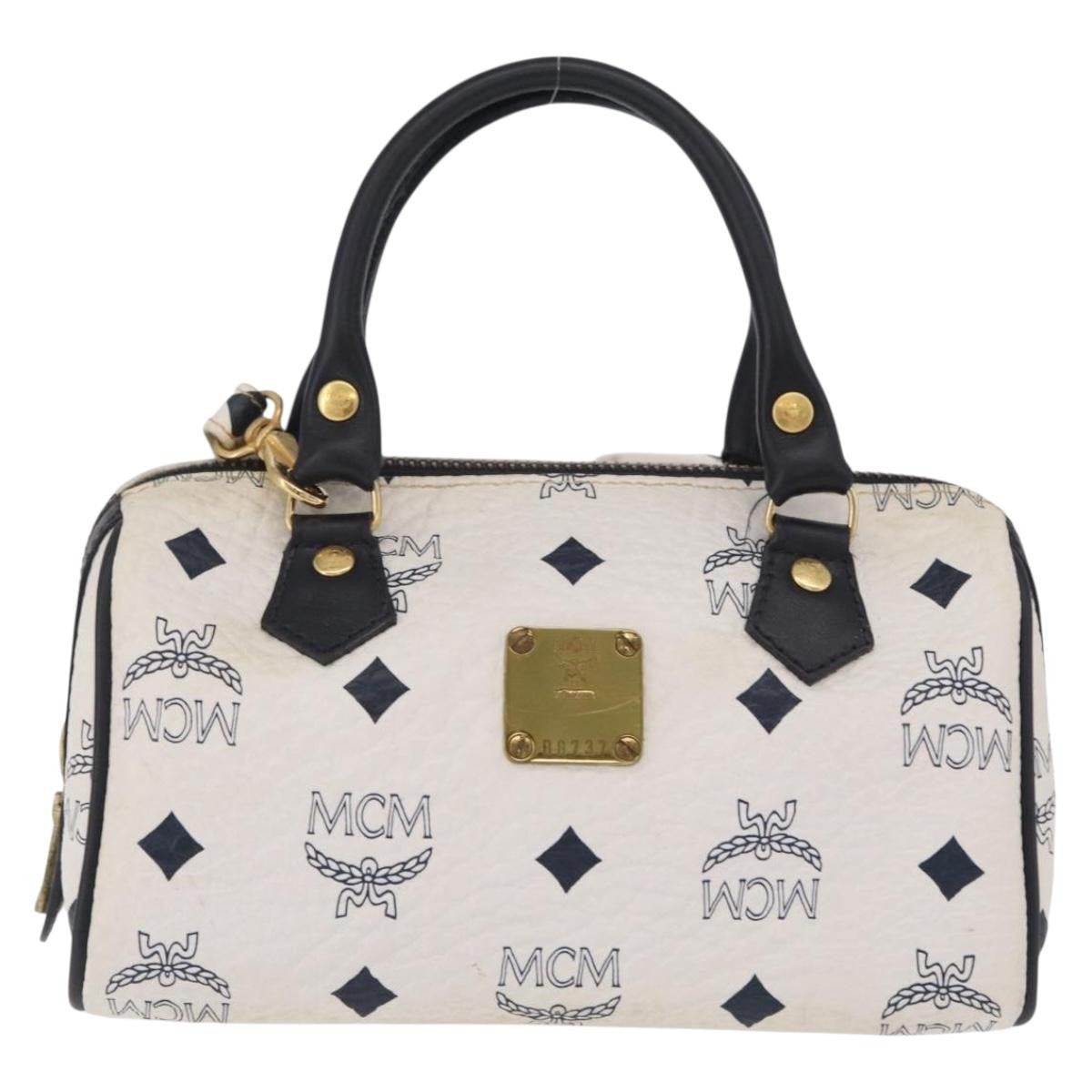 MCM Vicetos logogram boston Mini