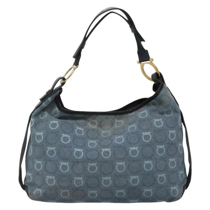 Salvatore Ferragamo Gancini Shoulder Bag Canvas Product Image